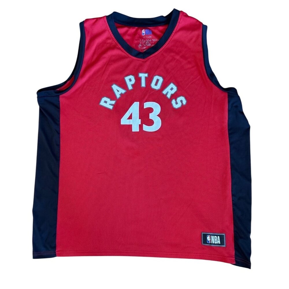 Toronto Raptors Jersey Pascal Siakam #43 Red NBA Basketball Youth XL
